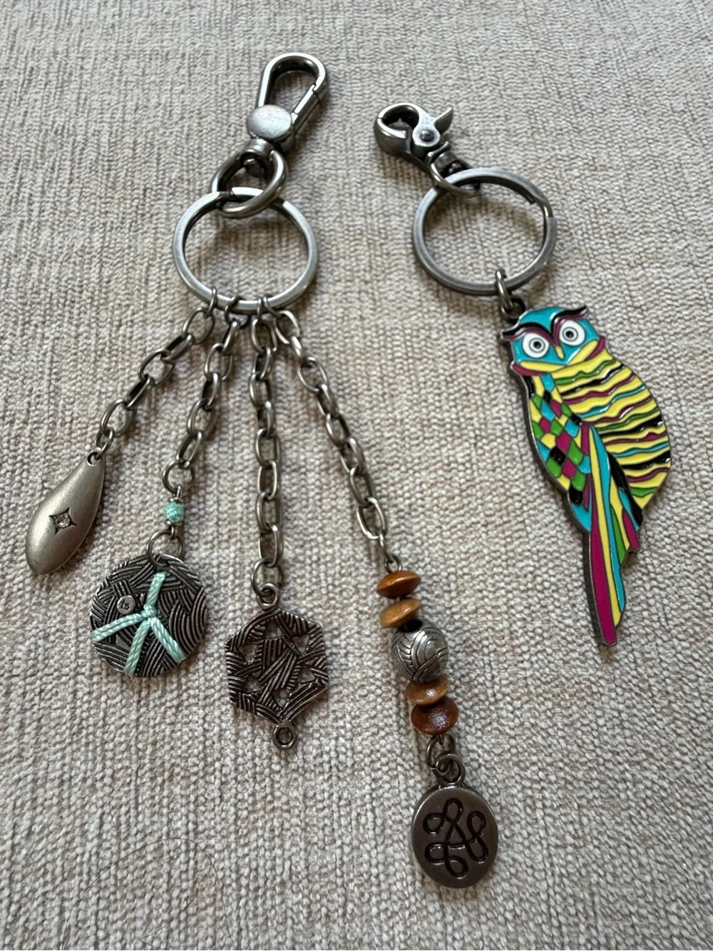 Bundle of Charms for The Sak and Sakroots Bags.